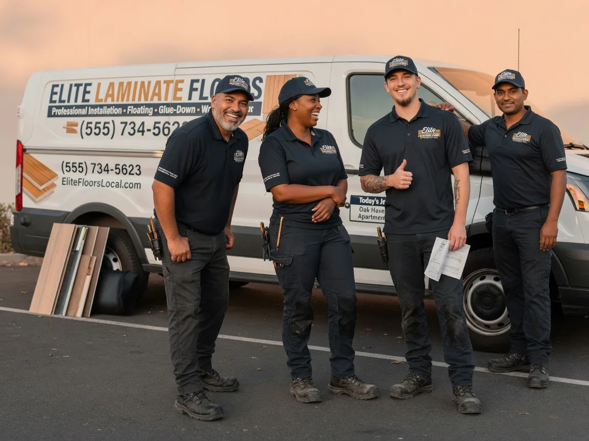 Laminate flooring installation company in Saline, MI